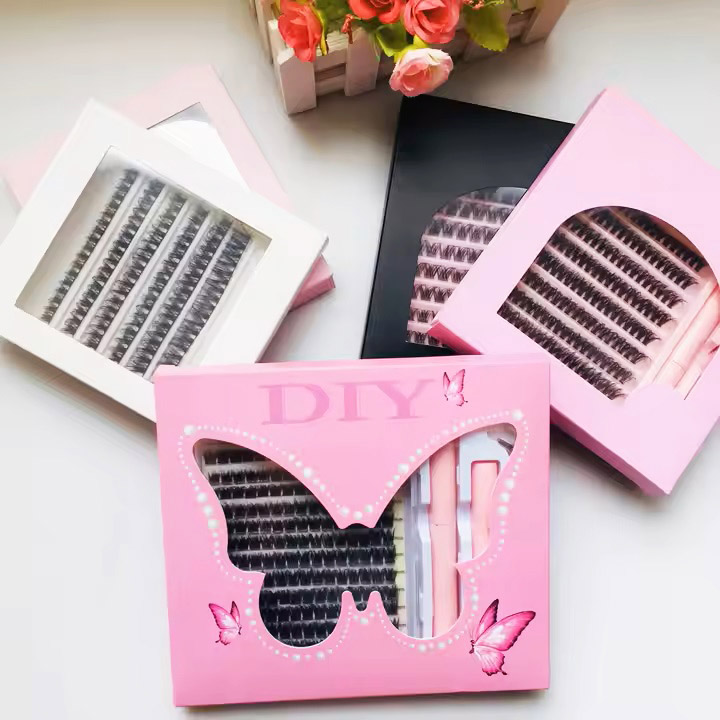 DIY Lash Extension Kit Professional tulokset kotona