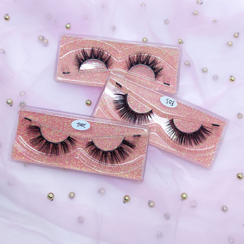 Magnetic Eyelashes neljä ankkuria Natural Look 1 pari pakkaus
