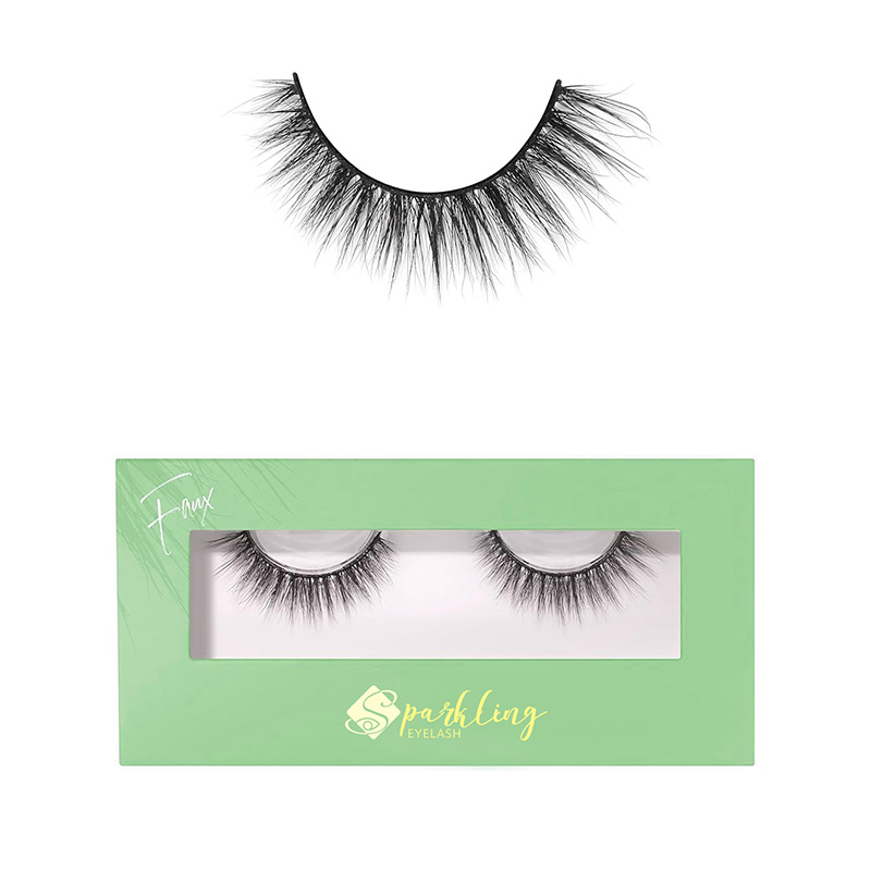 Mink Fake Eyelashes Luonnolliset ripset Uudelleenkäytettävät jopa 20 kertaa