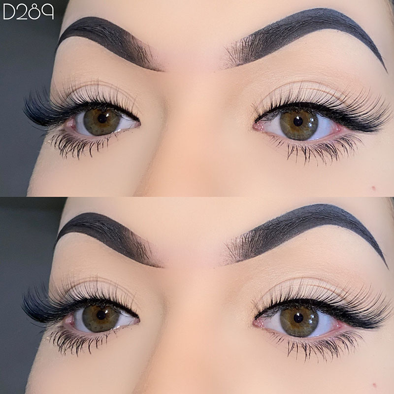 Mink Lashes Wispy Lashes Fox Eye Volume Ripsipidennys